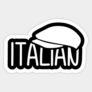 Italian Coppola Hat Sticker